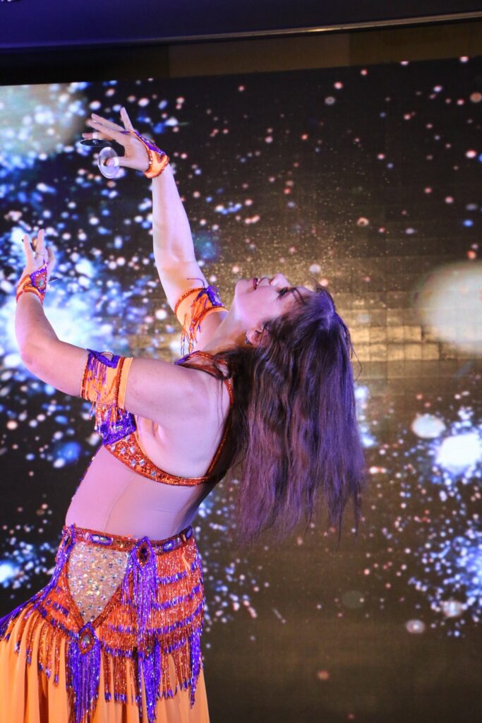 Amina performing Turkish Oryantal in Istanbul